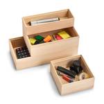 Zeller, Ordnungsbox, Kieferholz Beige - Massivholz - 23 x 7 x 15 cm