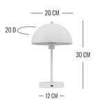 Lampe de Table Stockholm rechargeable Blanc