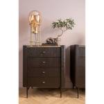 Commode Milano Marron - Bois massif - 80 x 100 x 55 cm