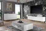 Couchtisch RAVENNA B CT90 Gold - Weiß