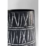 Vase Scribble Schwarz - Metall - 16 x 43 x 16 cm