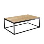 Table basse Carlota Marron - Bois massif - 90 x 31 x 55 cm