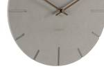 Horloge murale design THE ROOT. Gris - Bois manufacturé - 29 x 29 x 1 cm