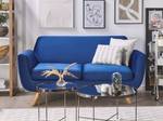 Schonbezug für ein Sofa BERNES Blau - Marineblau - Breite: 160 cm