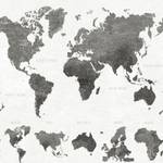 Weltkarten vintage Tapete