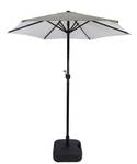 Pied de parasol Sontan Noir - Matière plastique - 45 x 14 x 45 cm