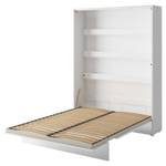 Lit escamotable BED C 171x46-228x217 Blanc brillant - Blanc