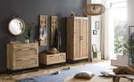 Garderobenschrank CANE Braun - Massivholz - Holzart/Dekor - 80 x 180 x 40 cm