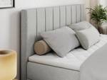 Boxspringbett ALLY Breite: 140 cm - H3 - Textil