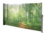 Seitenmarkise Waldlichtung Grau - Textil - 9 x 160 x 300 cm