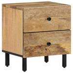 Nachttische 2er Set DE693 Braun - Holzwerkstoff - 40 x 46 x 33 cm