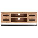 TV-Schrank D321 Braun - Massivholz - 30 x 40 x 110 cm