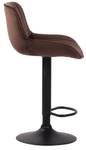 Tabouret de bar Lentini Marron - Noir