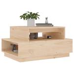 Couchtisch D612 Braun - Massivholz - 55 x 41 x 80 cm