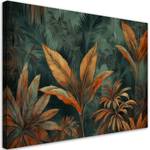 KUNSTDRUCK Autumn Jungle Foliage 1 90 x 60 cm