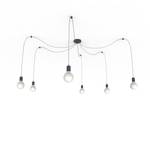 Suspension Medusa B Anthracite - Gris clair brillant