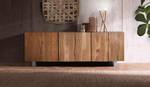 Anrichte 1438 Braun - Massivholz - 45 x 74 x 220 cm