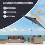 脴300cm Sonnenschirm mit LED-Leuchten 112