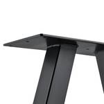Set de 2 Pieds de Table Heustreu Noir - 40 x 40 cm