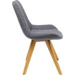 Chaise Roady Gris - Textile - 57 x 88 x 63 cm