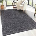 Hochflor-Teppich City Shaggy 200 x 200 cm