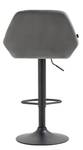 Tabouret de bar Braga Gris