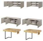 Kinderzimmer-Set TEEN FLEX 9-teilig Grau - Holzwerkstoff - 300 x 76 x 150 cm