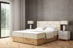 Boxspringbett LOLLY7 Beige - Breite: 209 cm - H4