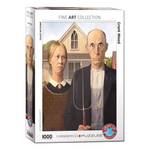 Puzzle Wood Grant American Gothic