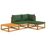 Salon de jardin 3028504-30 (lot de 4) Vert