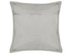 Coussin décoratif MURRAYA Gris - Blanc - Nombre de pièces dans le lot : 2