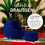 Sitzsack Pouf Marineblau