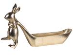 Schmuckschale PROGO Gold - Metall - 39 x 21 x 7 cm