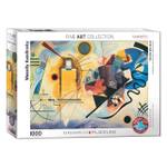 Puzzle Gelb Re Blau Papier - 26 x 6 x 36 cm