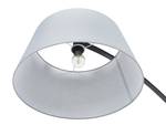 Grande lampe BENUE Noir - Gris - Blanc