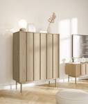 Highboard NEKSTO Braun - Holzwerkstoff - 101 x 124 x 40 cm