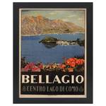 Bilderrahmen Poster Bellagio Schwarz