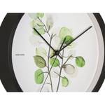 Horloge murale Botanical Eucalyptus Vert - Bois manufacturé - Matière plastique - 26 x 5 x 26 cm
