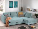 Ecksofa JAKE Blau