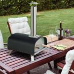 Pizzaofen Outdoor Schwarz - Metall - 81 x 85 x 42 cm