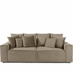 Schlafsofa NAPI mit Kissen Beige