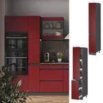 Colonne coulissante R-Line Anthracite - Rouge
