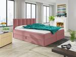 Boxspringbett Star Pink - Breite: 160 cm