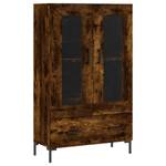 Highboard DE9304 Raucheiche Dekor