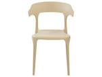 Esszimmerstuhl GUBBIO 8er Set Beige - 50 x 49 cm