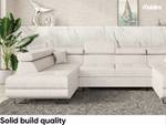 Ecksofa Carl U-Form Beige