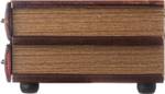 Boîte en bois RE6276 Marron - En partie en bois massif - 21 x 13 x 30 cm