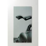 Glasbild Triptychon Oldtimer Back Grau - Glas - 240 x 160 x 5 cm