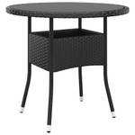 Bistro-Set 3015265-2 (5-teilig) Schwarz