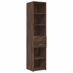 Highboard DE6742 Braun - Holzwerkstoff - 43 x 185 x 40 cm